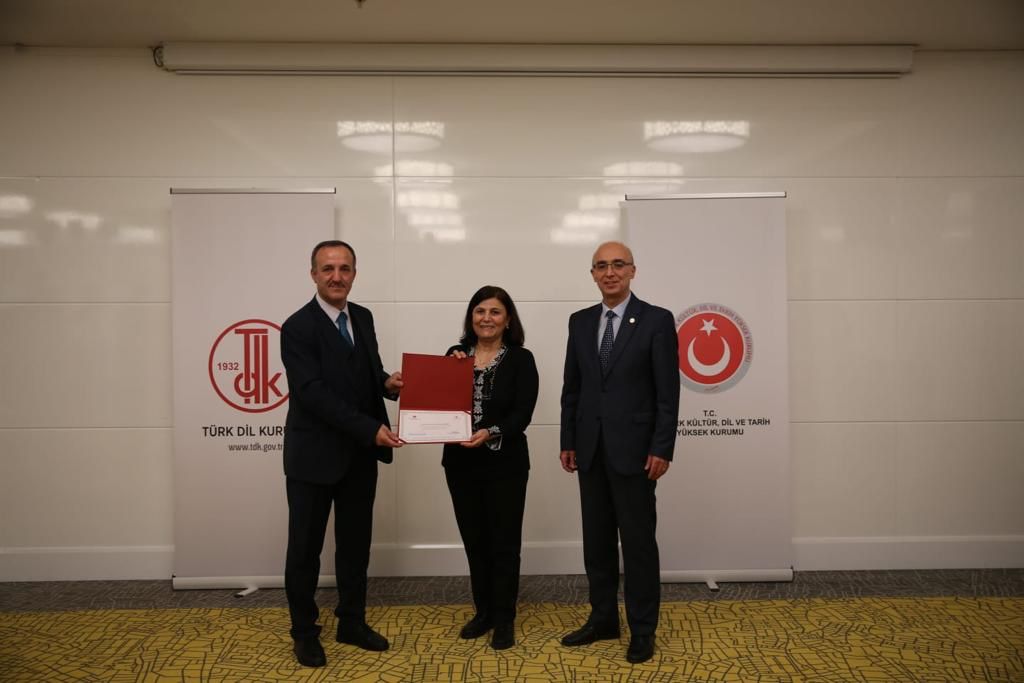 Prof. Dr. Hatice Şahin Türk Dil Kurumu Bilim Kurumu üyeliğine yeniden seçildi