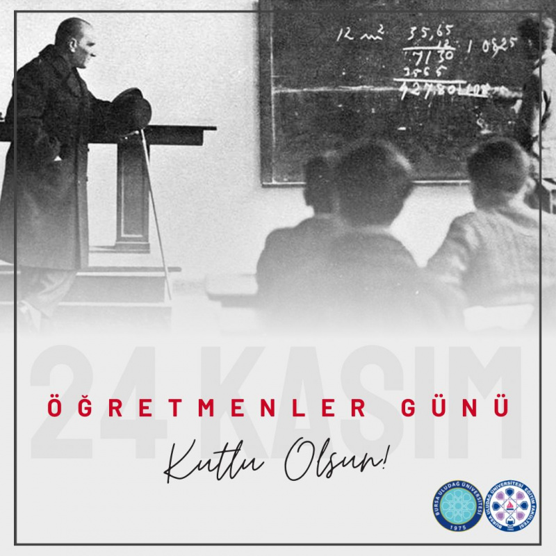 TÜM ÖĞRETMENLERİMİZİN ÖĞRETMENLER GÜNÜ'NÜ KUTLARIZ