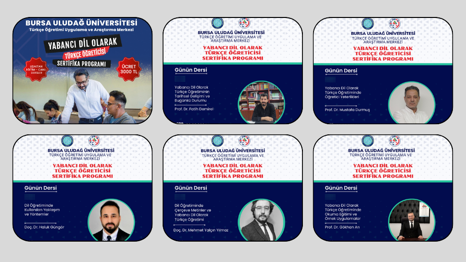 ULUTÖMER YABANCI DİL OLARAK TÜRKÇE ÖĞRETİCİSİ SERTİFİKA PROGRAMI BAŞLADI