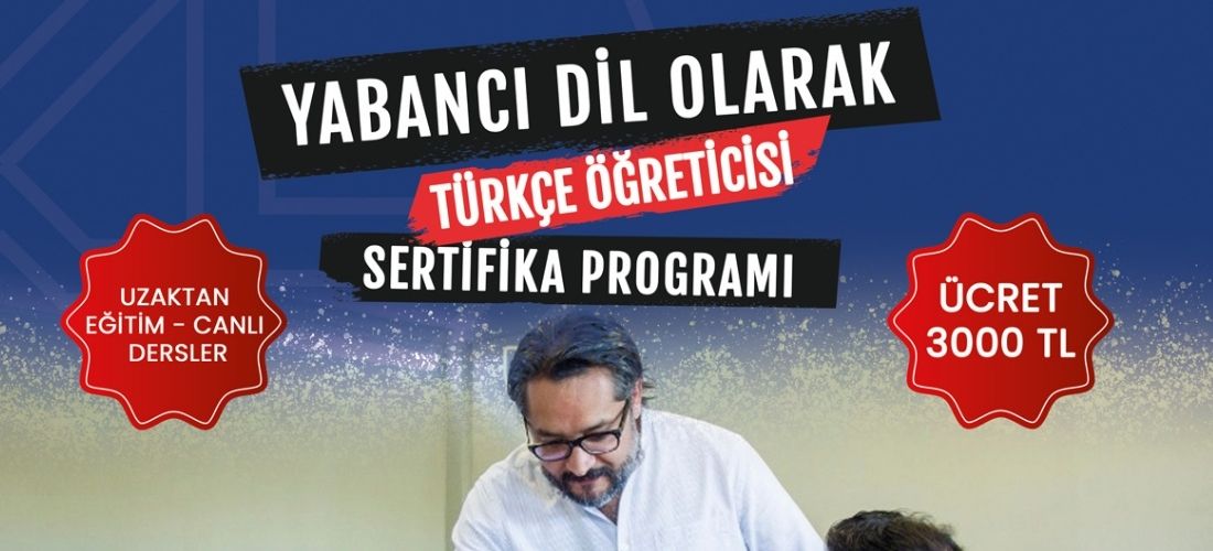 ULUTÖMER'DE YABANCI DİL OLARAK TÜRKÇE ÖĞRETİCİSİ SERTİFİKA PROGRAMI AÇILIYOR