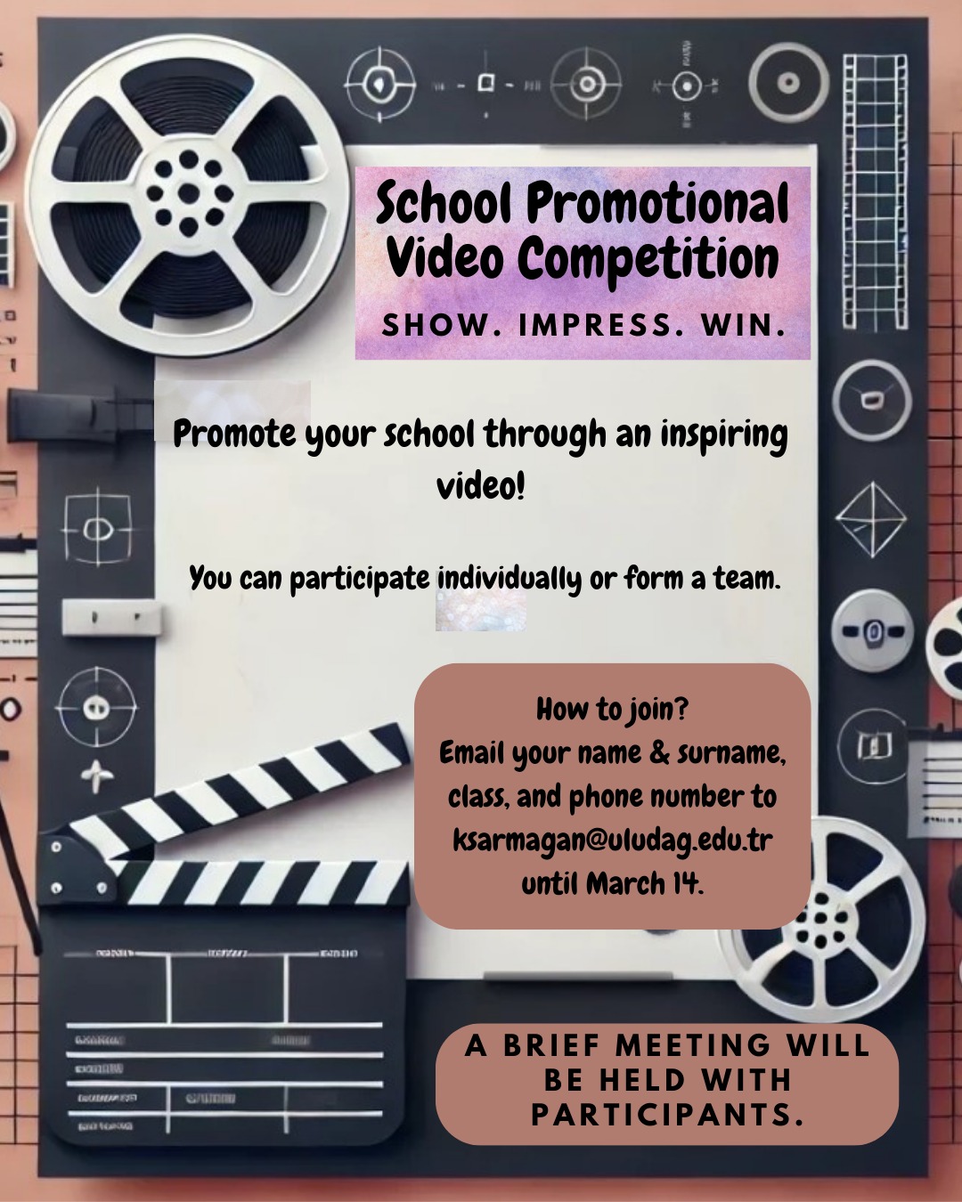 SCHOOL PROMOTIONAL VIDEO COMPETITION