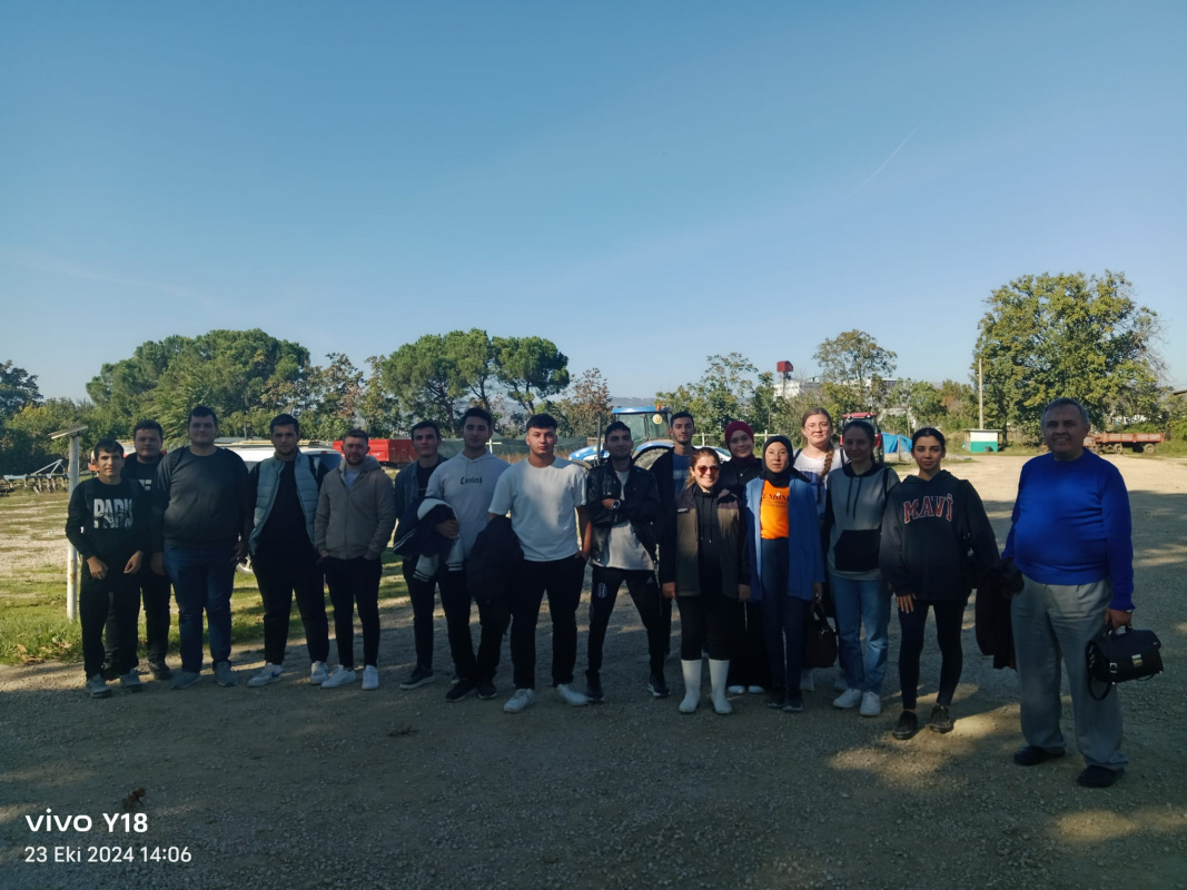 The first-year students of our vocational school's Plant Protection Program organized a technical trip to the Yenişehir Forest Nursery Directorate on November 6, 2024.