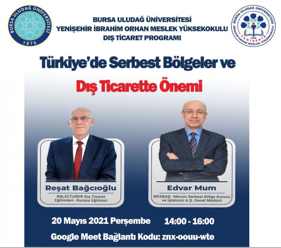  Türkiye'de Serbest Bölgeler ve Dış Ticarette Önemi Konulu Seminer 