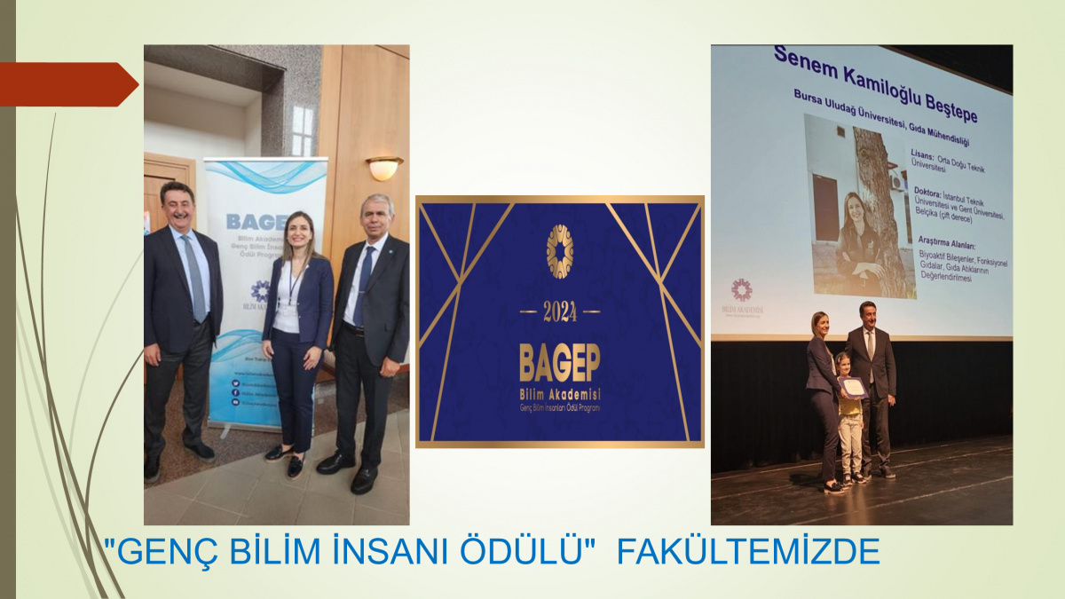 Bursa Uludağ Üniversitesi’nde (BUÜ) yürüttüğü başarılı çalışmalarla adından söz ettiren Doç. Dr. Senem Kamiloğlu Beştepe, Bilim Akademisi tarafından “2024 yılı Genç Bilim İnsanı Ödülü’ne layık görüldü.