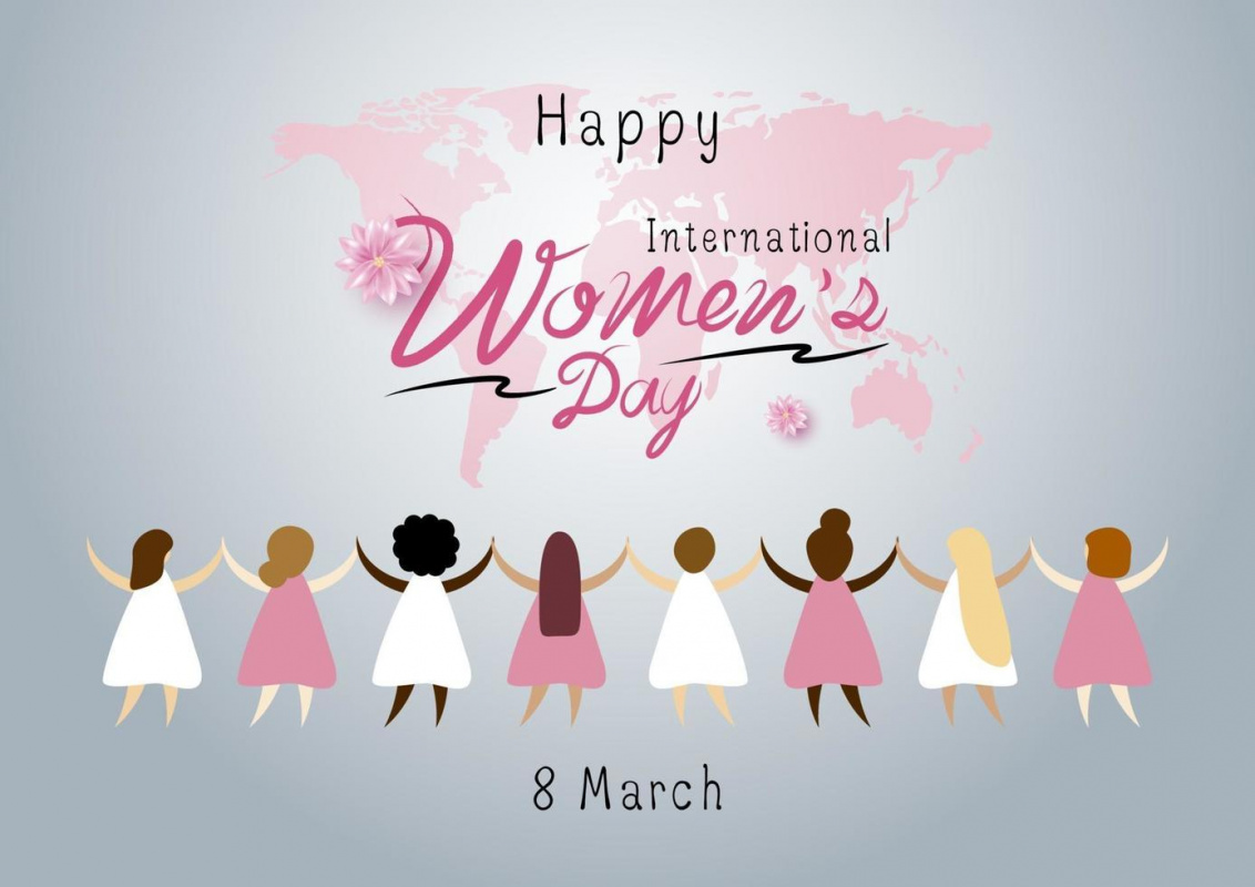  8 MARCH HAPPY INTERNATIONAL WOMEN'S DAY 