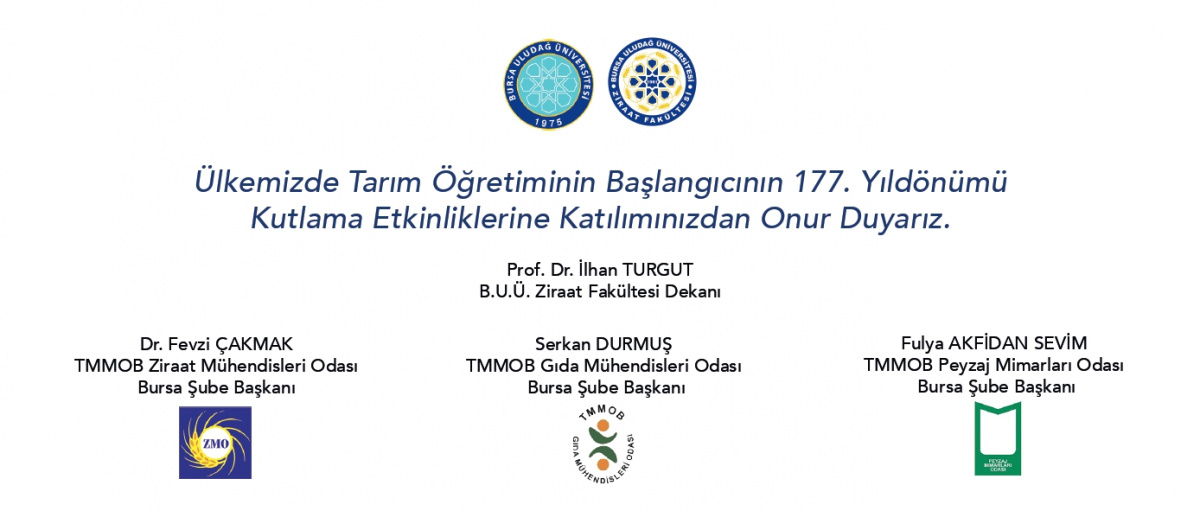 Celebration Activities of the 177th Anniversary of the Beginning of Agricultural Education in Turkey